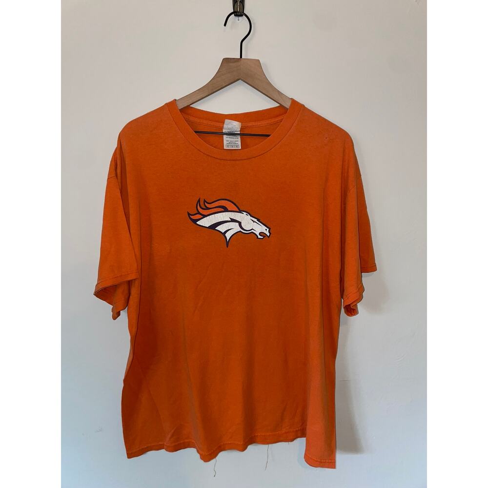 Y2K Denver Broncos Your Team Your Gym 24 hour fitness NFL Shirt XL